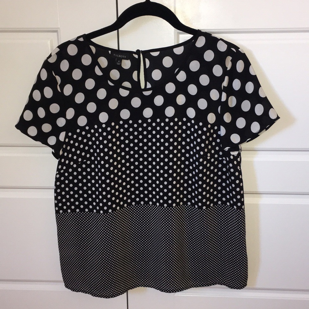 NWT Talbots short sleeve top